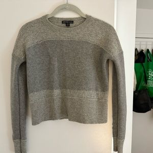 James perse grey cashmere sweater